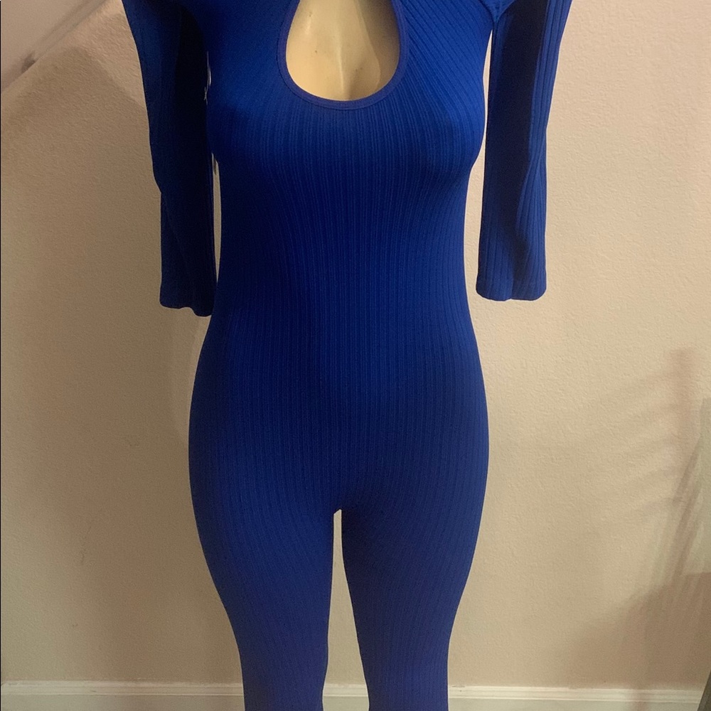 Custom Blue Body Suit